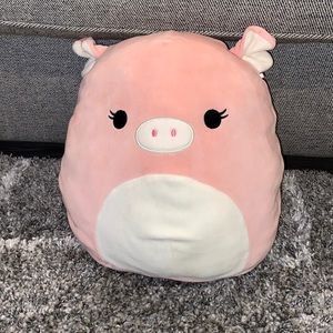 12in Pink Pig Squishmallow